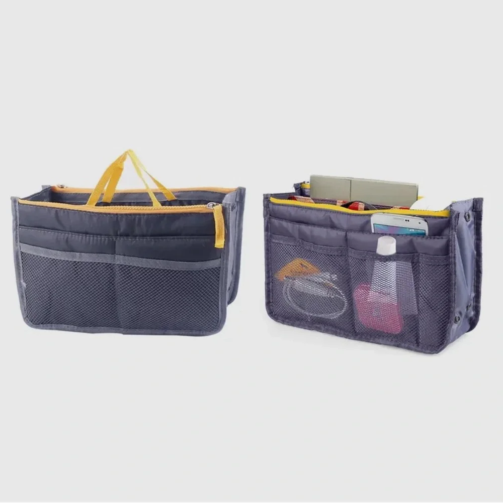 Travel Tote Handbag/Purse Insert Cosmetic Organizer